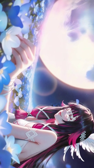 月下花海-哥伦比娅