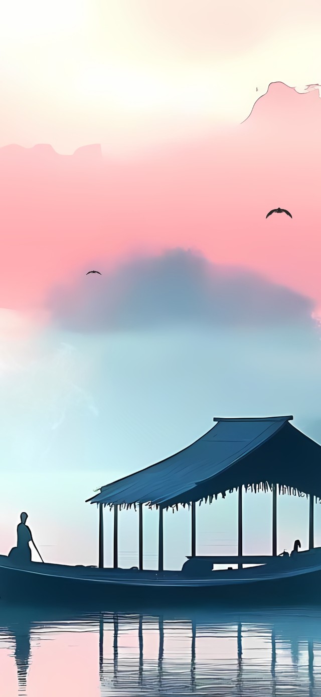 落霞与孤鹜齐飞