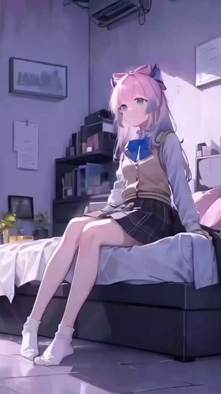 唯美闺房少女