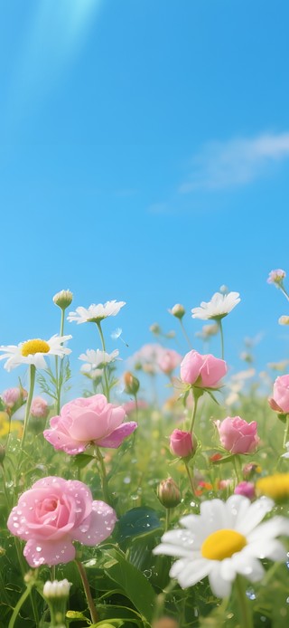 草原鲜花