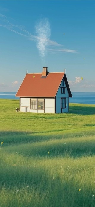 护眼绿景