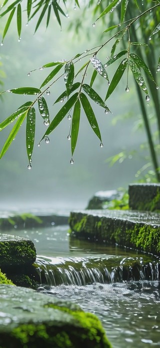 竹林细雨