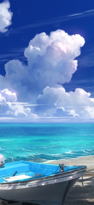 夏日海景风情