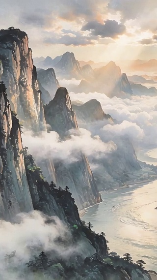 水墨山水