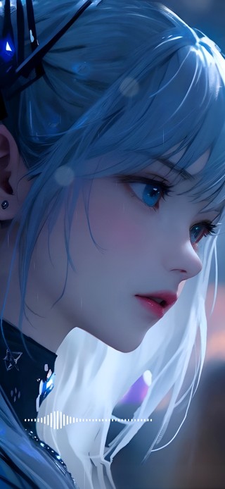 赛博雨夜女孩