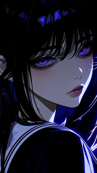 紫眸夜色