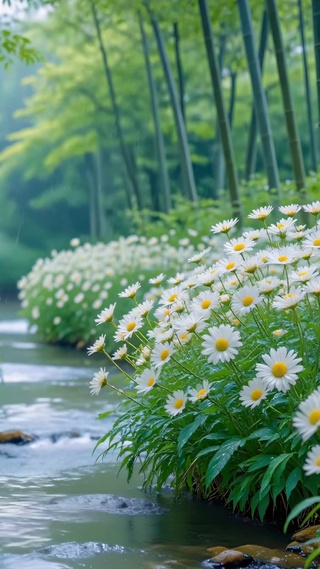 竹溪菊径