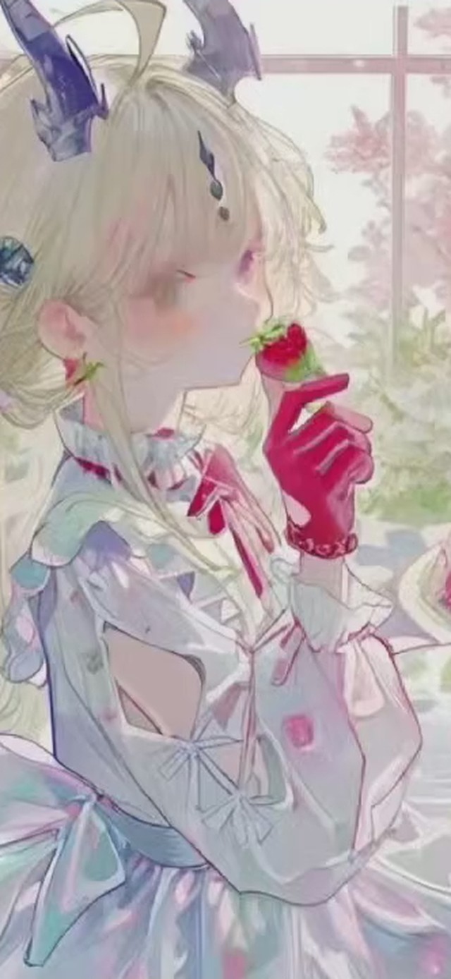 白丝洛丽塔少女-焰影苇草