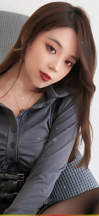 4K清纯黑丝美女