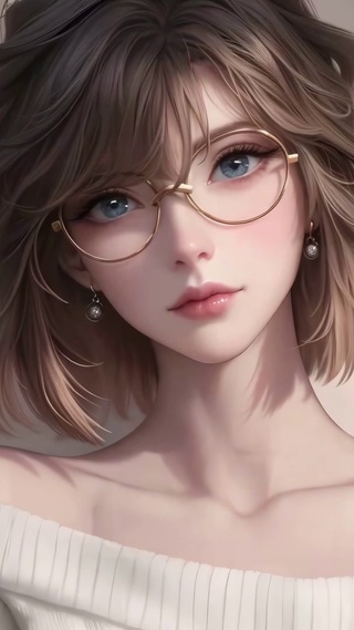 毛衣少女-灰原哀