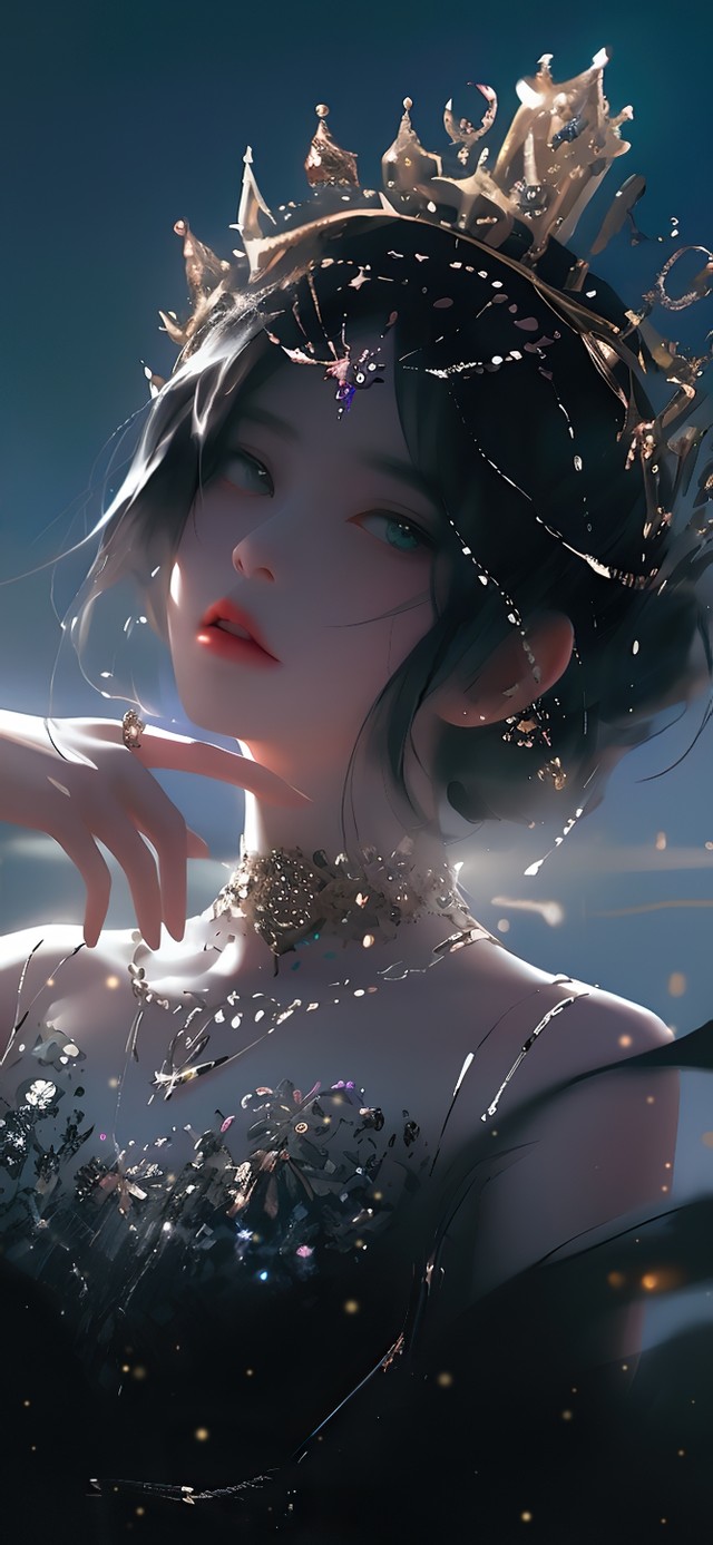 哥特风绝美公主女孩