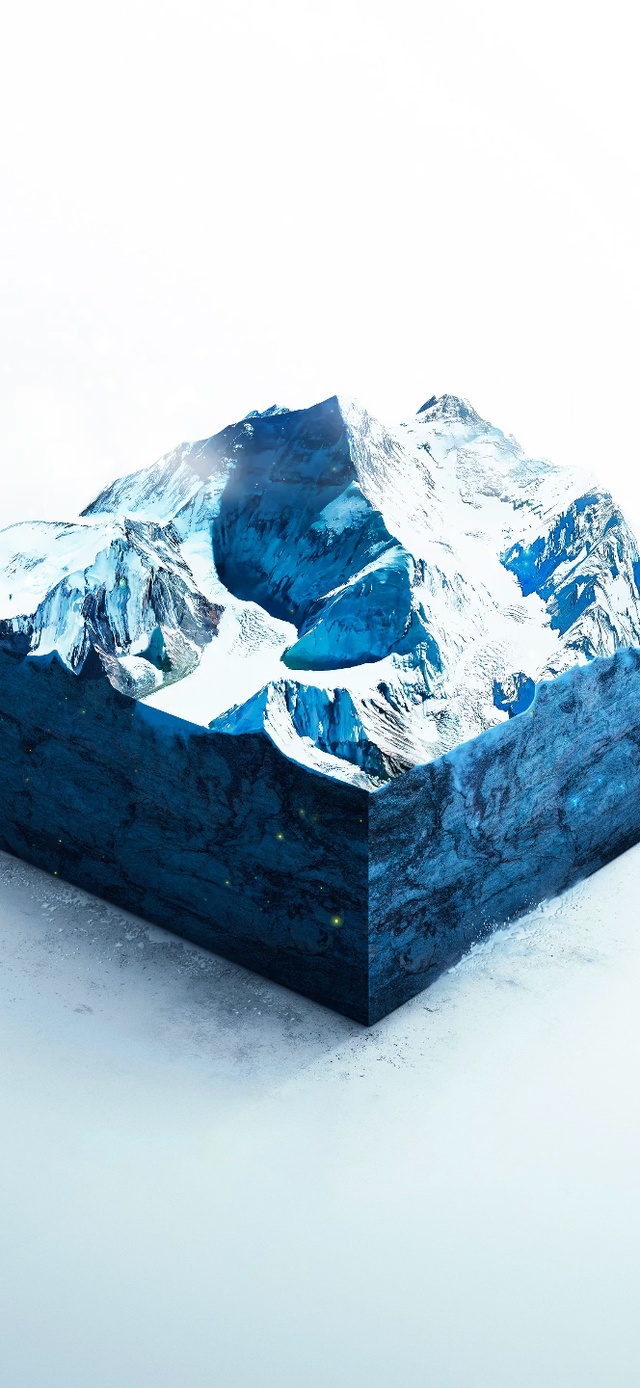 6K 唯美微观 【雪山】