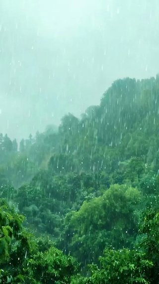 护眼雨天