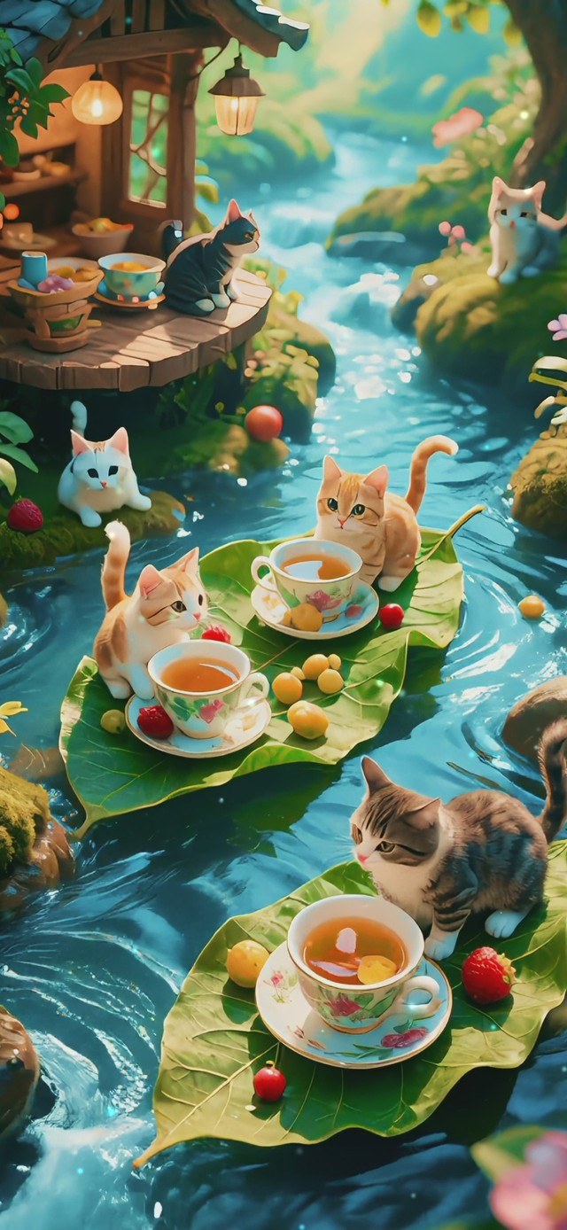 曲水流觞饮茶喵M