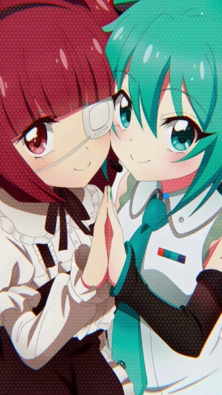 两个女孩