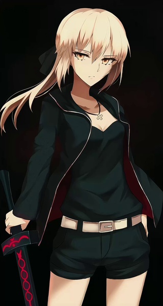 清纯可爱二次元美少女4k