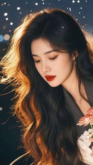 高级感梦核美女