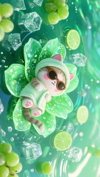 【4K120帧】惬意小猫