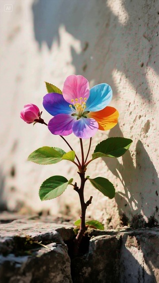 好运七色花