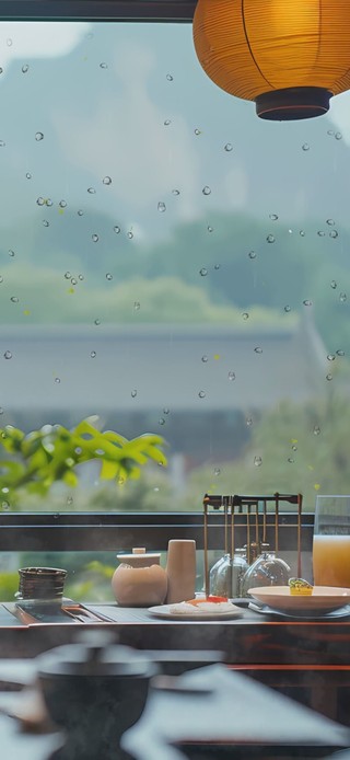 古风雨天