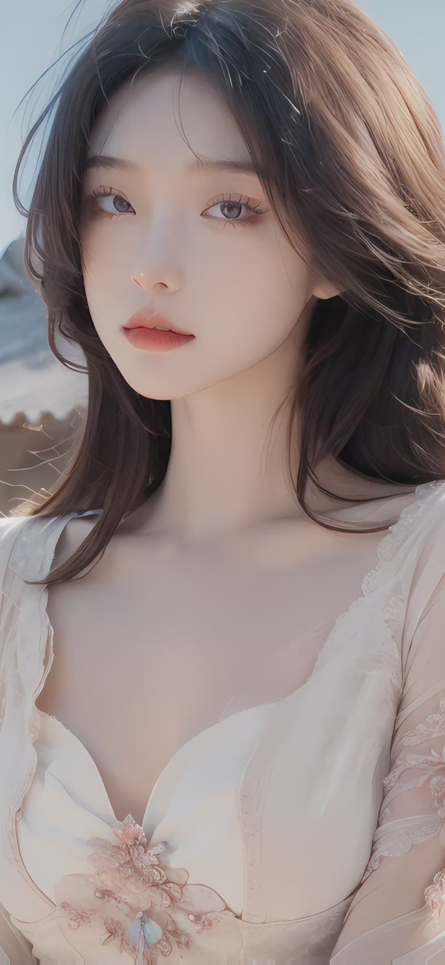 【4K】互动，清纯甜美少女