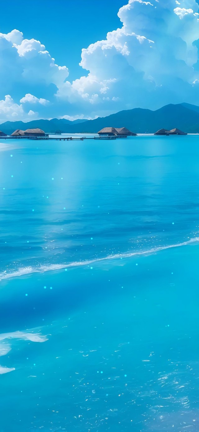 蓝色大海