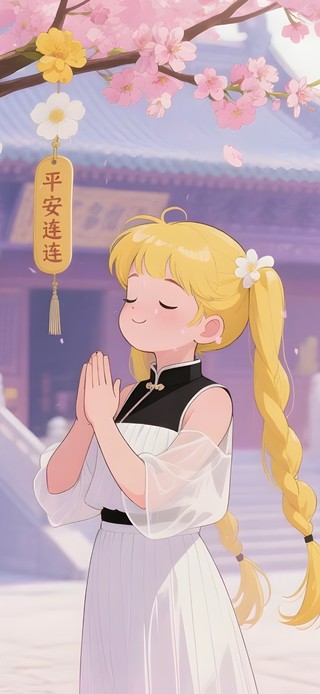许愿的女孩