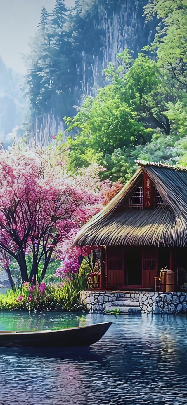 唯美山水AI壁纸