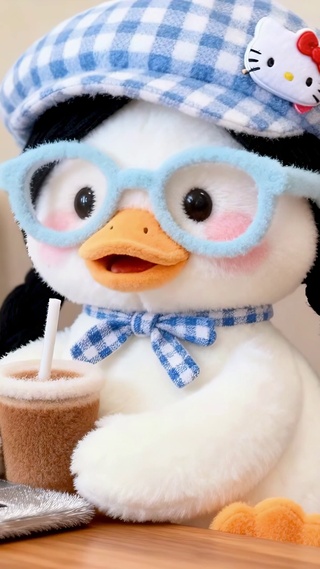 咖啡续命的鸭鸭打工人