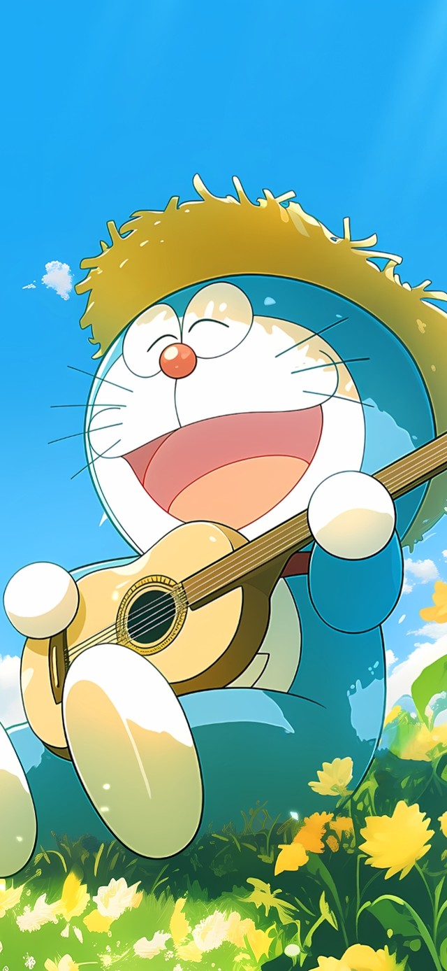 吉他哆啦A梦