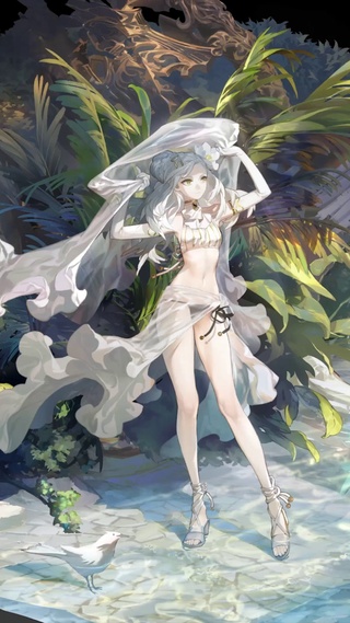 海边长腿美少女 