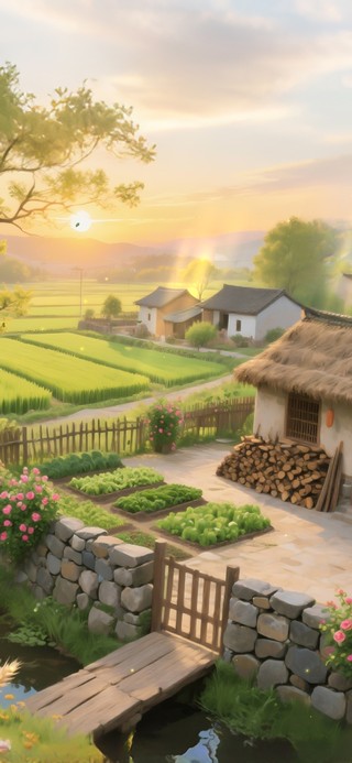 唯美乡村小院