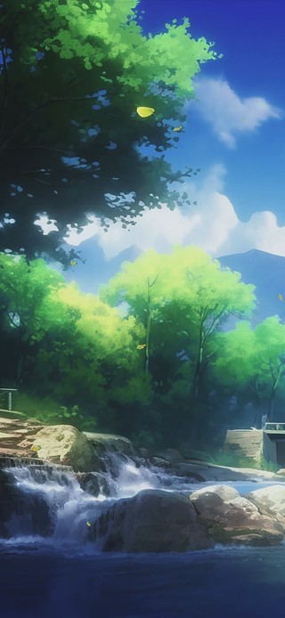 湖光山色