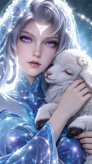 小羊梦幻星空-海月