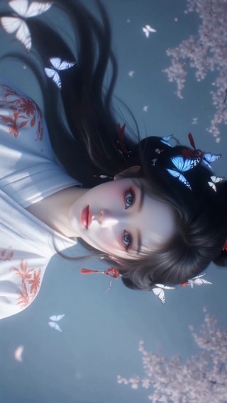 蝶韵青丝