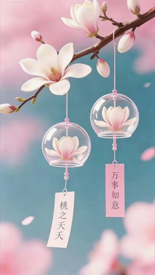 桃之夭夭，好运来到