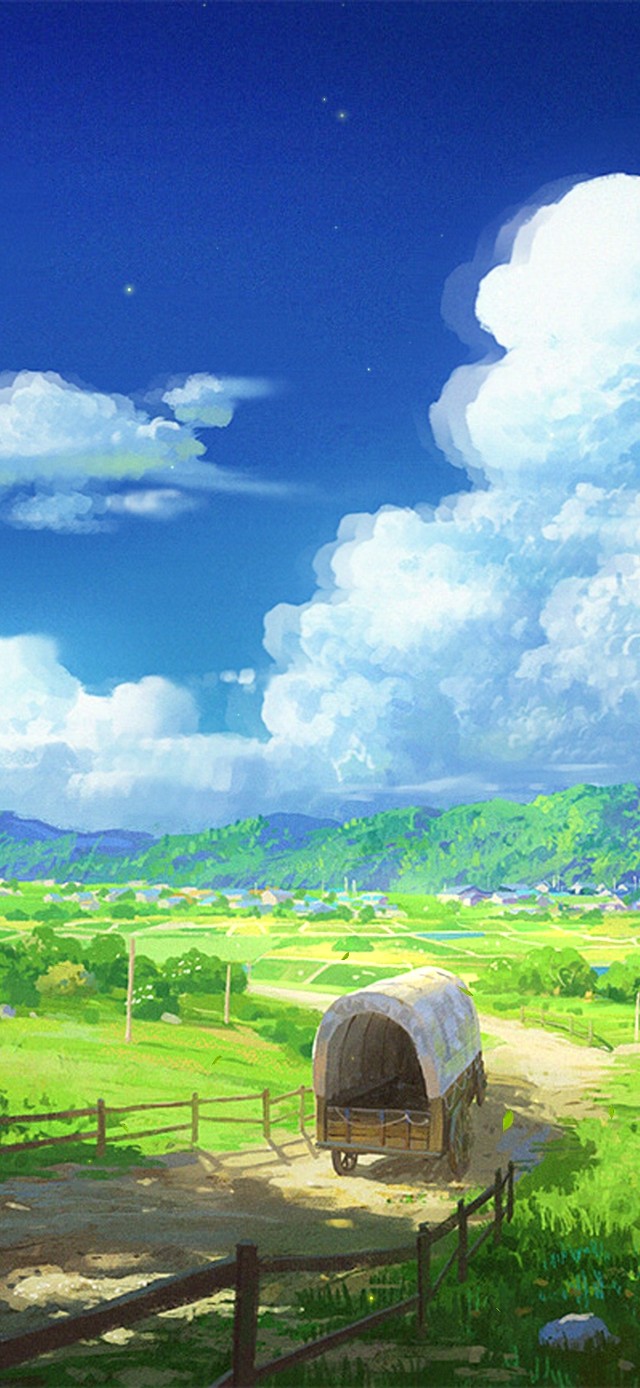 4K唯美治愈乡村田野小路