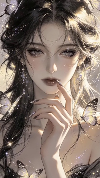 冷艳美女高清壁纸