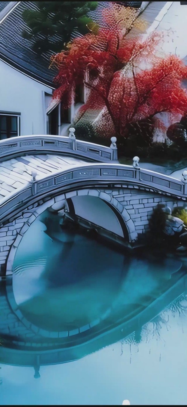 水墨江南AI小桥