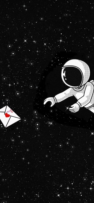 落在星空