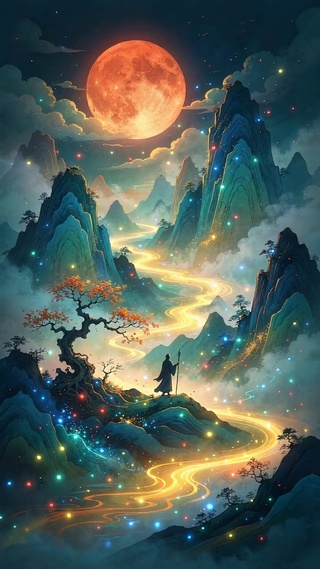 红月之下 孤身行过三千世界