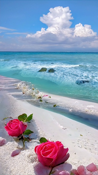 浪漫海滩