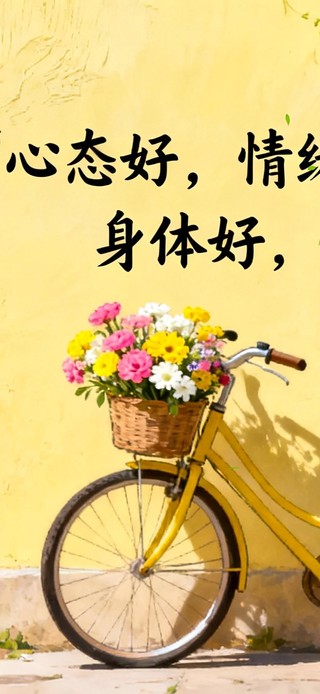 心态好，情绪好