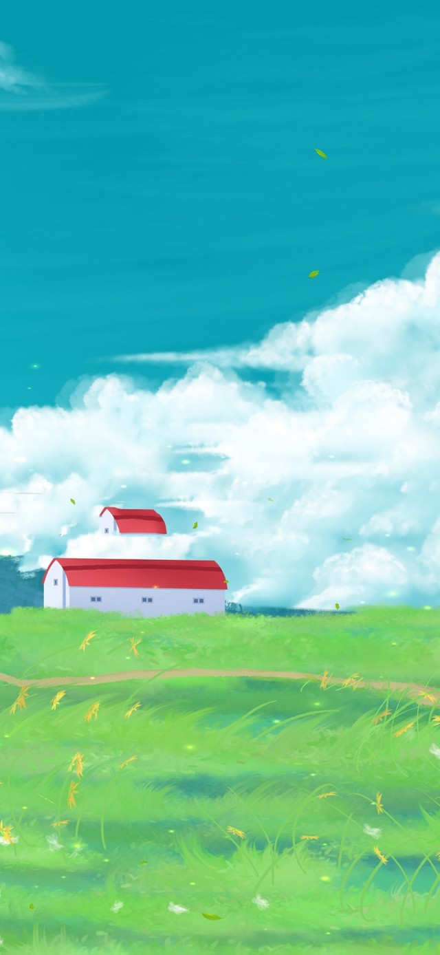 4K 清新护眼夏日风景