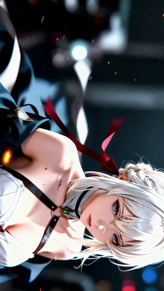 都市暗域薇尔莉特白发萝莉