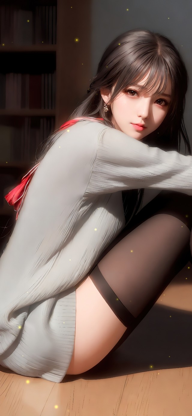 图书馆女孩