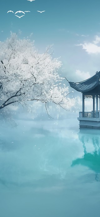 湖心花雨桥