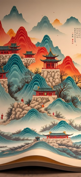 山水画