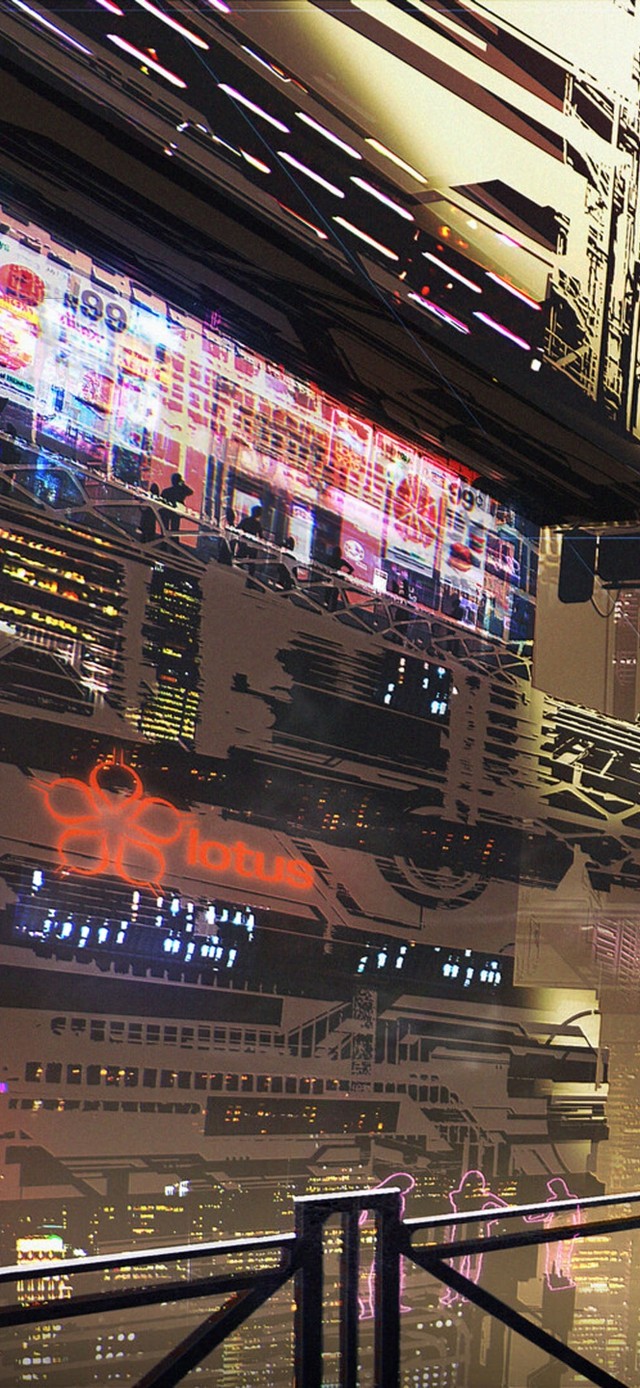 4k 赛博朋克城市