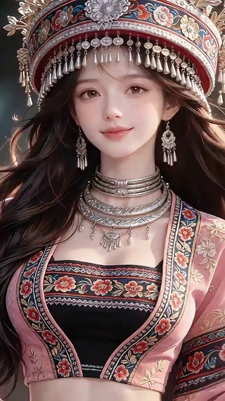 民族风美女